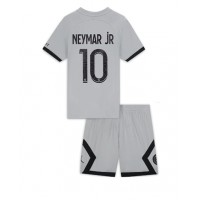 Paris Saint-Germain Neymar Jr #10 Udebanesæt Børn 2022-23 Kortærmet (+ Korte bukser)